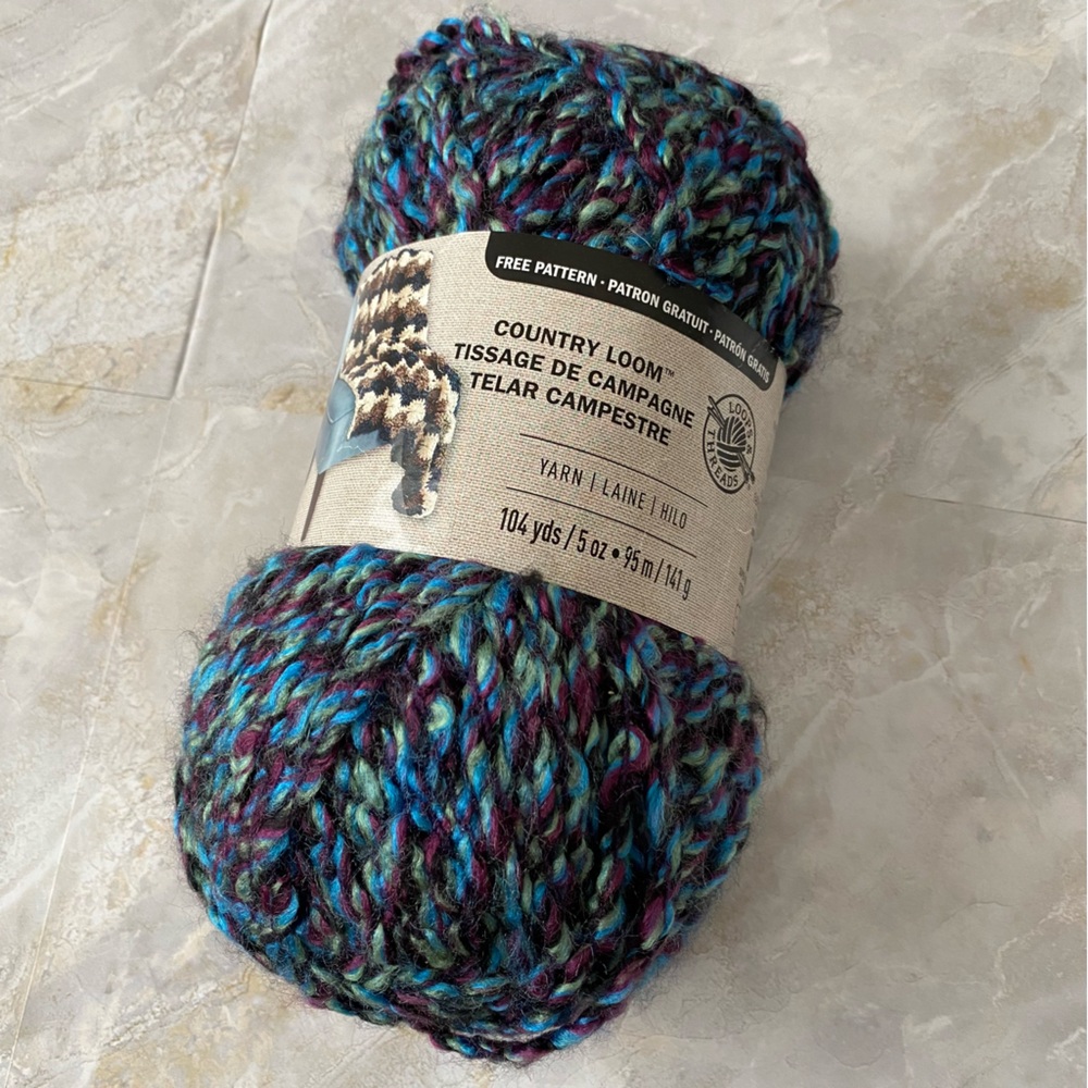 Loops & Threads Country Loom Yarn - Wizard - #6 Super Bulky